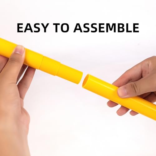 image for Nbguigdstr 6 Pcs 5FT Agility Training Poles for Soccer,Basketball,Foot