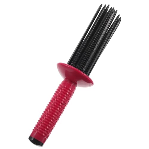 DECOMELODY Spazzola Arricciacapelli Antiscivolo per Chioma Ricci, Pettine per Ricci Voluminosi, Accessorio Hairstyling Versatile per Styling Soffice e Rapido, Adatta per Uso Quotidiano