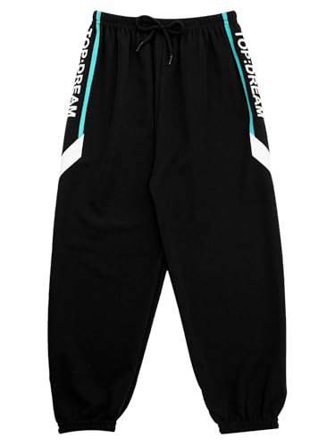 Unisex Kids Boys Girls Active Sweatpants Athletic Jogger Jogging Casual Cycling Elastic Waistband Running Pants