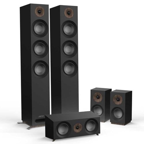 Image of Jamo S 809 HCS 5.0 Channels Black Home Theater Speaker Set (5.0 Channels,)