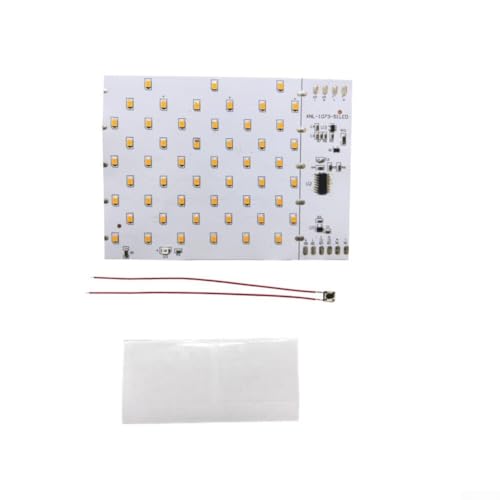 Placa de circuito de luz solar de llama de 3,7 V con 51 modos, parpadeo de vela simulado, luz constante y de respiración, para lámpara solar de antorcha, exterior