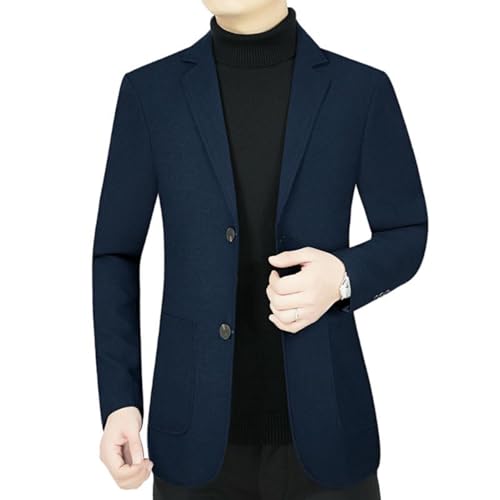Blazer homme confortable et polyvalent veste ajustée mi-saison