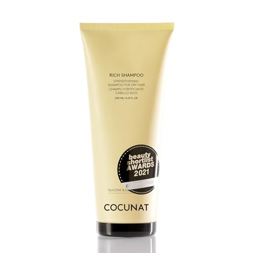 COCUNAT - Champú Rich - Pelo Seco, Rizado, Dañado o Teñido-...