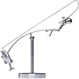 POZHDA The Fisherman Balancing Sculpture, Kinetic Fishing Decor, Unique Home and Office Decoration, Educational Desk Toy, Elegant Gift for Fishing Enthusiasts