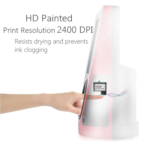 3D Nail Printer Machine Support WiFi/DIY, Digital Mobile Nail Art Printer-Portable Nail Painting Machine 30s Done, Printing and Rying as One, Over 1000 Pictures,for Beauty & Personal Care(Black) - Image 2