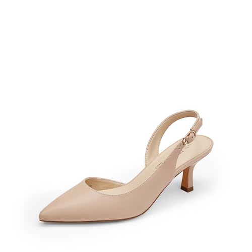 Stile versatile: Con una tracolla regolabile e un elegante punta a punta e retro aperto, questi tacchi da donna sono ideali per diverse occasioni, tra cui lavoro, feste o matrimoni.