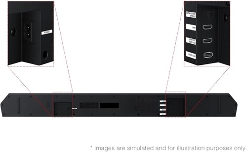 Image of Samsung B-Series Soundbar, HW-B750F 5.1 ch Subwoofer, with Wireless Subwoofer, DTS Virtual:X 3D Audio, Q-Symphony & Game Mode for Immersive TV & Movies
