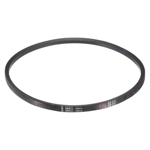 Image of uxcell 3 Pack B38 1 /2 Classic Wrapped V-Belt, 41 inch Outside Circumference Wrapped Industrial Rubber V-Belt B Profile V-Belt for Industrial Machinery Equipment, Black
