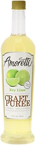 AmorettiCraft Puree, Key Lime, 25.4 Fluid Ounce