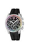Festina Damen. Analog Quarz Uhr mit Gummi Armband F20610/3