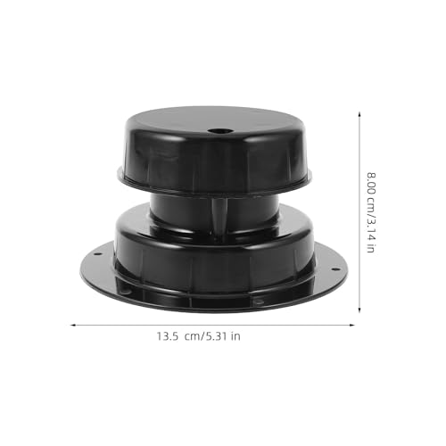 Zerodeko Ersatz Dachlüftungsabdeckung Runde Untersicht Entlüftungskappe Wohnmobil Dachlüftungsabdeckung Kanal Anhänger Entlüftungsöffnungen Dachlüftungsöffnung Für Boot Camper Für