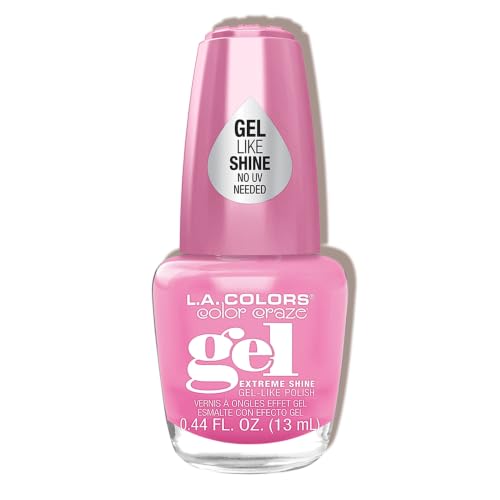 Image of L.A. COLORS Color Craze Extreme Shine Gel Polish, Girl Talk CNL227