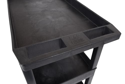 Image of FSE 373-EC111-B 32 inch x 18 inch Tub Cart - Three Shelves