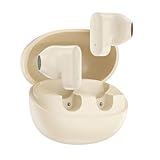 INAVA Fone de Ouvido Bluetooth 6.0 com 50h de Bateria: Driver 12mm com Bass Intenso, Projetado para Dormir de Lado e Conforto em Ouvidos Pequenos, Ideal para Sono e Academia (Branco)