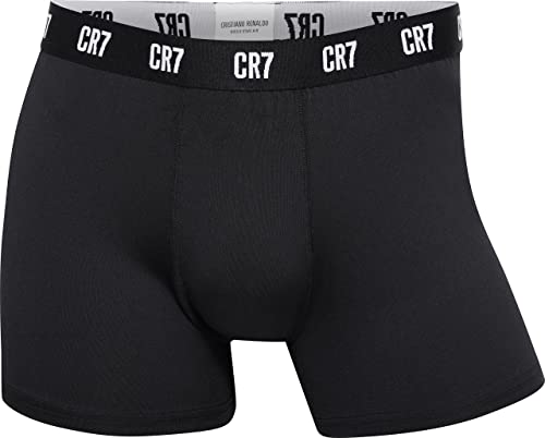 CR7 Men's 3-Pack Microfiber Trunks, Moss Green, Black, Camou, Double X Large (8111492403)3