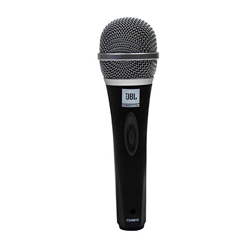 Image of JBL Commercial CSHM10 Handheld Dynamic Unidirectional Microphone with On /Off Switch - XLR Output (Cable Not Included) Black