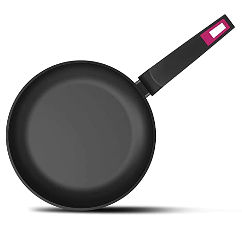 Taurus Best Moments Sartén 30 - Sartén aluminio forjado. 30 cm diámetro. mango ergonómico. apto para todo tipo de fuegos. recubrimiento antiadherente. apta para lavavajillas. libre PFOA. negro