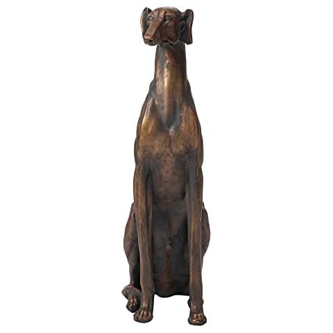 Glitzhome Greyhound Dog Statue Cover