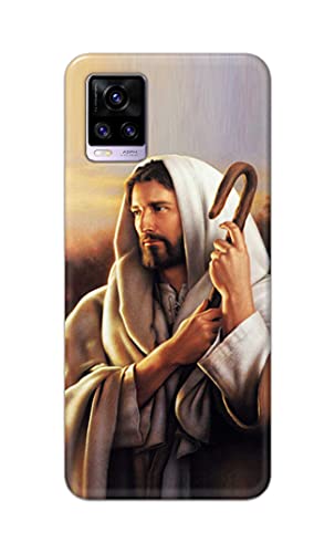 Image of PRINTFIDAA Catholic Image of Jesus Christ from Slovakia Hard Back Cover for Vivo V20 / V20 2021 Back Cover -(P6) KAT1003