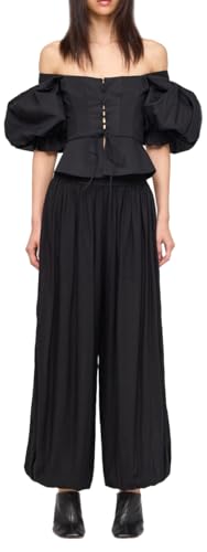 Ronny Kobo womens Parachute Linen Dickens Pant