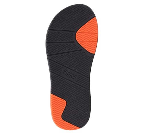 Flojos Zamba Men's Sandal, Perf Strap W/Stitch Detail On Flo-Jel Bed4