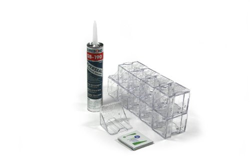 Snow Guards for Metal Roofing IceJax I Snow Guards 20 Pieces (Adhesive Mounted)