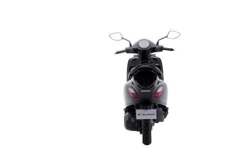 Image of Chetak C3001 by Bajaj Auto High Speed Electric Scooter with charger - Brooklyn Black - Ex-Showroom