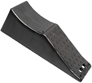 BISupply Tandem Wheel Ramp – 5.5in Tire Lift Trailer Wheel Jack RV Flat Tire Ramp, Concave Portable Ramp, 1 Pack