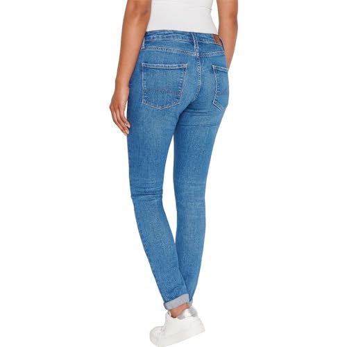 Pepe Jeans Para Mujer. PL204584RI2 Jeans Skinny Azul (24/30), Casual, AlgodóN, Denim, Sostenible - 2
