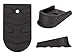 NDZ Performance Magazine Floor Base Plate Finger Extension for CZ P10 Models P10 S, P10 SC, P10 C, & P10 F 9mm, Anodized Aluminum with Aspis Cut, Made in The USA - Black