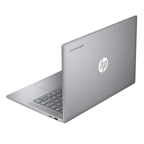 Image of HEWLETT PACKARD HP Chromebook Plus 14 inch Touchscreen Laptop, FHD Display, Intel Core i3-N305, 8 GB RAM, 256 GB UFS, Intel UHD Graphics, Chrome OS (Renewed)