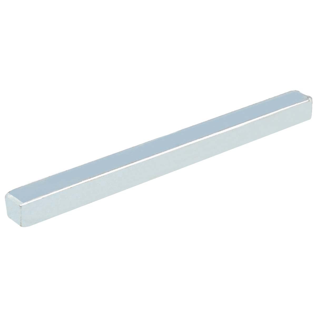 Square pin 8 mm square solid pin push pin fastening pin German standard for various Door thicknesses, Silver, Türstärke 55-70mm