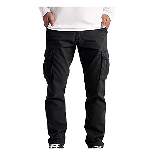 Pantalon homme cargo militaire chino automne hiver casual lâche sport décontracté à poches