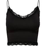- Tipo de detalle: Singlet - Tipo de correa: correas estrechas - Longitud/Tamaño: recortado - Detalles adicionales: borde del cordón