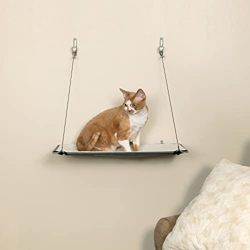 K&H Pet Products Wall Mount Cat Shelf Single Level Natural 23 X 12 Inches
