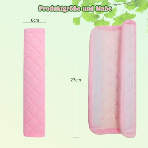 Sicherheitsgurt-Abdeckungspad (2 Pink)