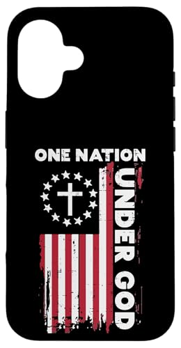 AJ One Nation Under God 74 LXgk X}zP[X iPhone 16 p