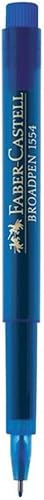 Miniatura 4 de Faber-Castell 1554 Fineliner Broad Pen - Azul