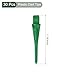 YOKIVE 30 Pcs Plastic Dart Tips, Game 2BA Thread Soft Darts Tips Replacements Plastic Tips Soft Tips| Indoor Outdoor Play (Green)