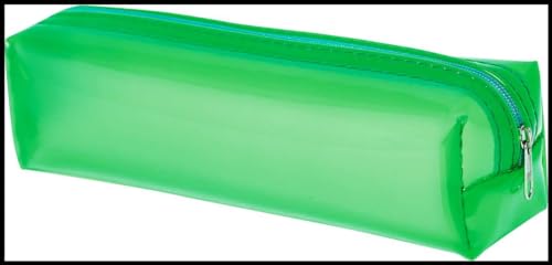 Estojo PVC, Lights Verde, 1 Zíper, Pequeno, Acp