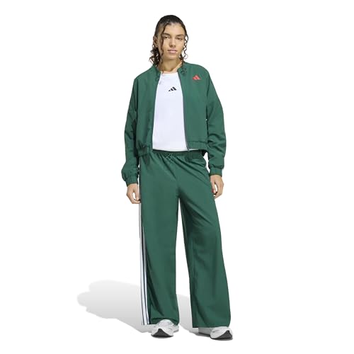 Image of adidas Essentials Women's 3-Stripes Woven Windbreaker Jacket