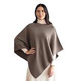 [ESSENZA SAKURA] Profumato con l'essenza di fiori di ciliegio giapponese, sarà sempre un piacere indossare il Poncho Invernale di Creazioni Unique. Un dono ideale per donne, ragazze e mamme, perfetto per Natale, San Valentino e compleanni.