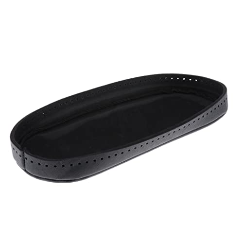 Colcolo 2x Fundo Redondo Oval Longo para Tricotar Furos de Baldes Acessórios de Bolsa de Couro