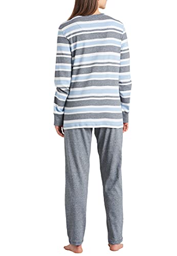 Schiesser-Damen-Essentials-Anzug-Lang-Zweiteiliger-Schlafanzug