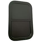 Vintage Technologies Premium RV Window | 20″ W X 30″ H | Teardrop Vertical Easy Glide | Installation kit Included | Multiple Wall thicknesses Available | (1-1/2″ Wall Thickness)