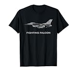 F-16 FIGHTING FALCON JET FIGHTER PLANE T SHIRT