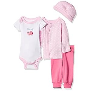 Luvable Friends Baby Boys’ Cotton Preemie Layette Set