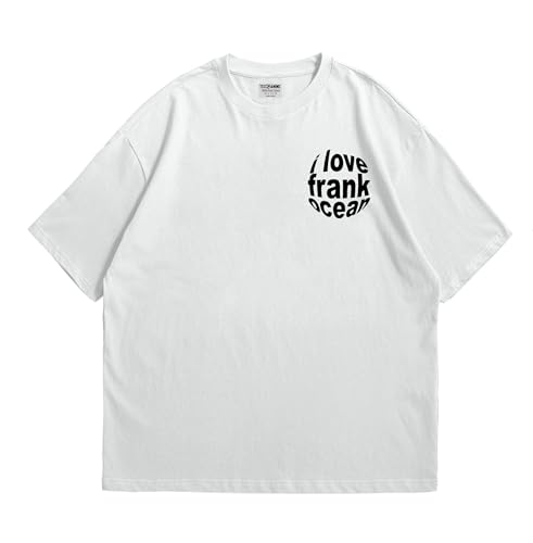 Image of Frank Ocean Blond Design Oversized T Shirt for Men and Women Premium Heavy Gauge Cotton Drop Shoulder Baggy Streetwear T-Shirt Design 5