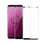 AKLPP [2 Pack] Screen Protector for Samsung Galaxy S9 Plus, Tempered Glass Film Accessories, Anti-Scratch Protection, Case-Friendly, Bubble Free, 9H Hardness, Impact-Resistant