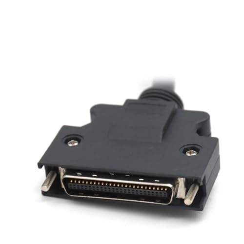 JDOUNFMO Servo Motor I/O Control Cable Motor Signal Cable SCSI Connector SCSI14 SCSI26 SCSI20 SCSI36 SCSI50 0.5meter 1meter 2 Meter (Color : SCSI 68P, Size : 5M)